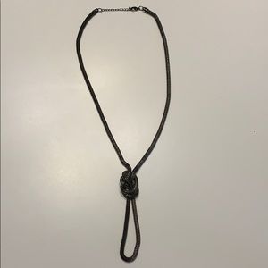 Knot necklace